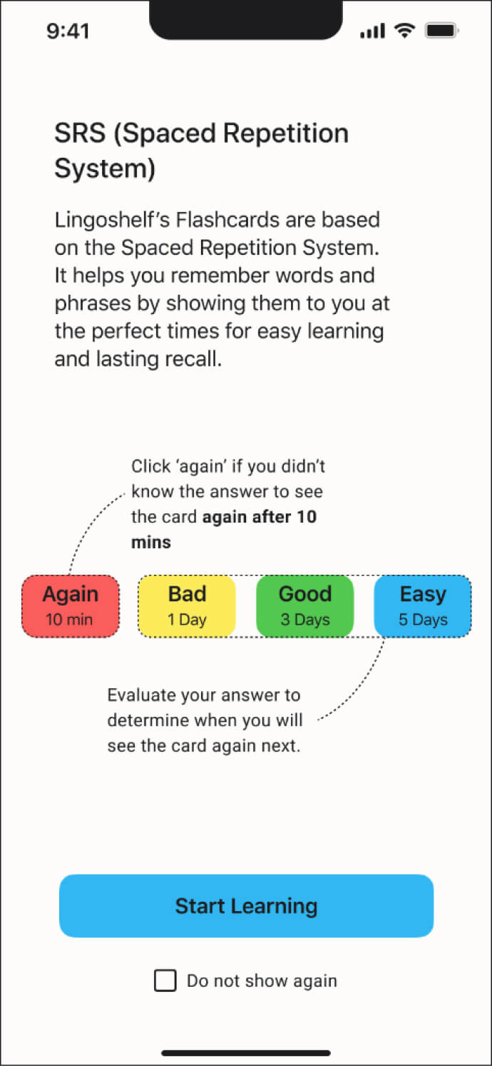 Screen that shows the solution for the second usability problem